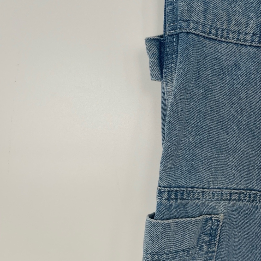 Ragged Priest Carpenter UtiliyuJeans Light Blue Wash High Waisted Paneled 26 - Picture 4 of 10
